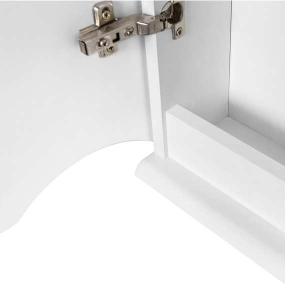 Зеркало-шкаф Am.Pm Like 65 см M80MPL0651WG, белый глянцевый - фото 6