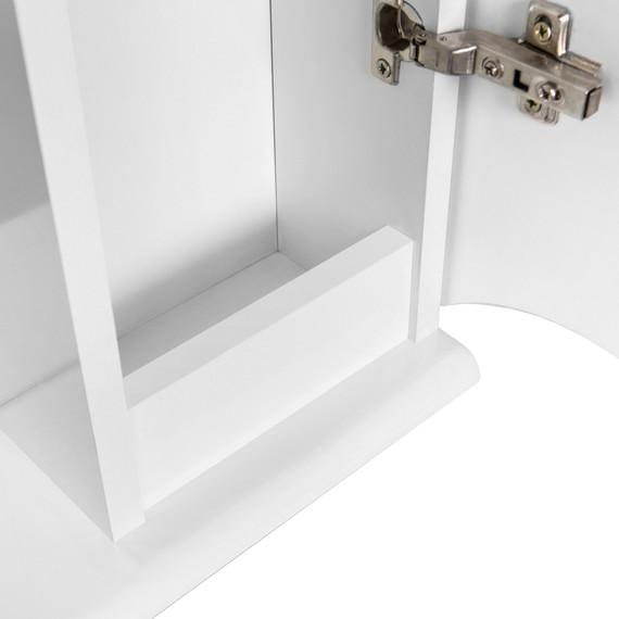 Зеркало-шкаф Am.Pm Like 80 см R M80MPR0801WG, белый глянец - фото 6