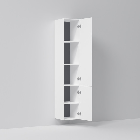 Пенал подвесной Am.Pm Gem 30 см R M90CHR0306WG, белый глянцевый - фото 5