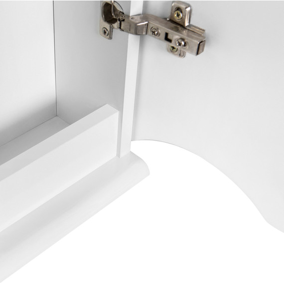 Зеркало-шкаф Am.Pm Like 65 см M80MPR0651WG, белый глянцевый - фото 6