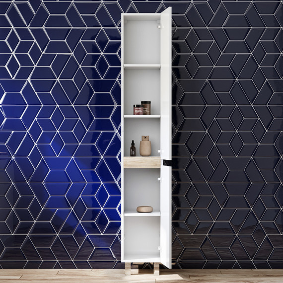 Пенал напольный Am.Pm X-Joy 30 см M85ACSR0306WG, белый глянцевый - фото 3