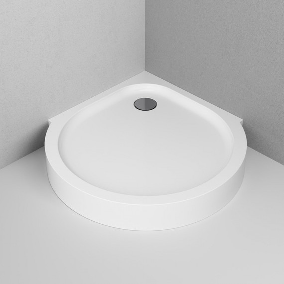 Поддон акриловый Am.Pm Like Round 95x95 см W83T-333-095W - фото 2