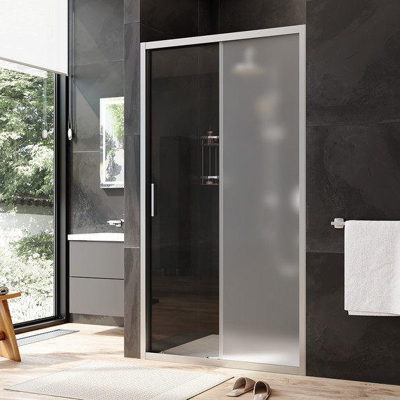 Дверь душевая Am.Pm Gem Solo 110х195 см W90G-110-1-195MM, хром/матовое - фото 2