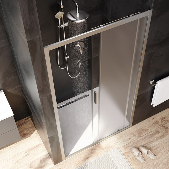 Дверь душевая Am.Pm Gem Solo 110х195 см W90G-110-1-195MM, хром/матовое - фото 3