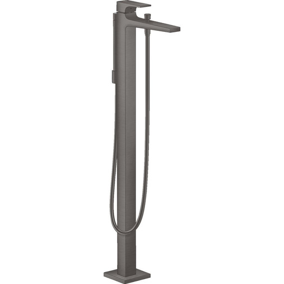 Смеситель для ванны Hansgrohe Metropol 32532340, шлифованный черный хром - фото 
