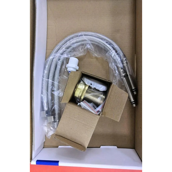 Смеситель для кухни Haiba HB70088-7, чёрный матовый - фото 4