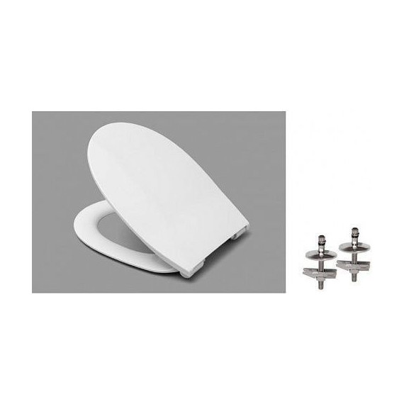 Сиденье с крышкой для унитаза Roca Victoria Nord Slim микролифт ZRU9302919 - фото 4