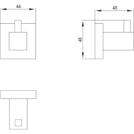 Крючок Timo Selene 10011/00 - фото 2