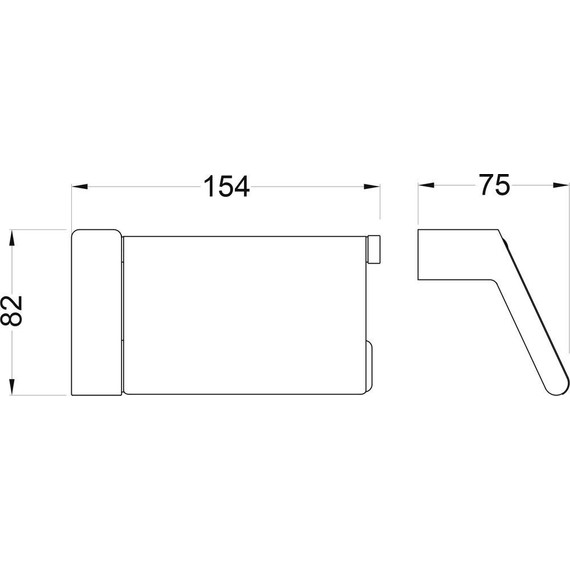 Держатель для туалетной бумаги Timo Torne 43042/00 - фото 2