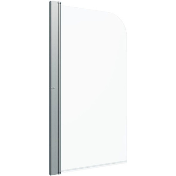 Шторка для ванны Triton Соло, хром/прозрачное - фото 