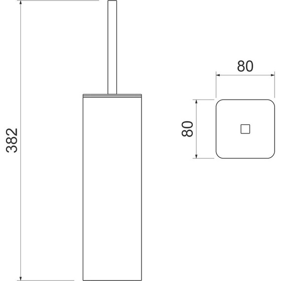 Ёршик для унитаза Timo Torne 43161/00 - фото 2