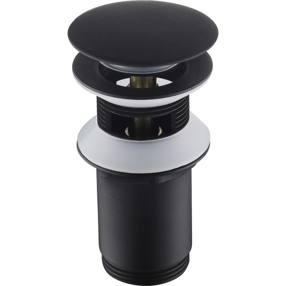 Донный клапан Timo 8011/03, чёрный - фото 