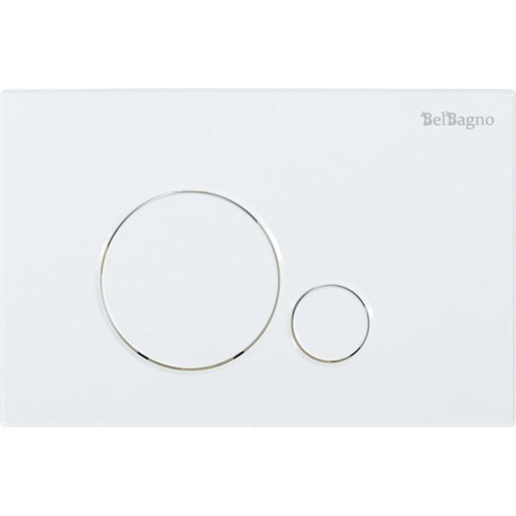 Инсталляция для унитаза BelBagno BB001-120/BB014-SR-BIANCO (кнопка Sfera, цвет белый) - фото 6