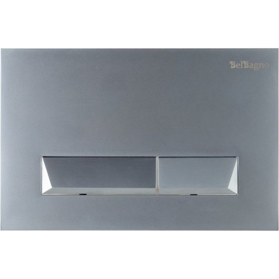 Инсталляция BelBagno BB002-80 с подвесным безободковым унитазом Cezares Cadro CZR-4823-CHR/CZR4823SC/BB002-80/BB011-MR-CHROME.M (кнопка смыва Marmi, хром матовый) - фото 3