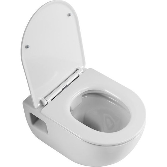 Инсталляция BelBagno с подвесным безободковым унитазом Cezares Eco CZR-526-TH-R/CZR-2040-SC/BB097/R.CR - фото 5