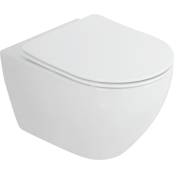 Инсталляция BelBagno с подвесным безободковым унитазом Cezares Stylus-Tor CZR-6601-TH-TOR/CZR2316SC/BB002-80/BB005-PR-CHROME (кнопка смыва Prospero, хром) - фото 6