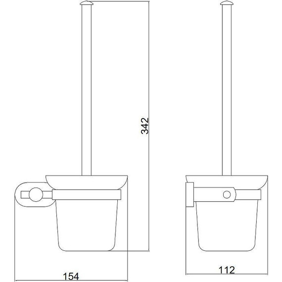 Ёршик для унитаза Belz B90010 - фото 2