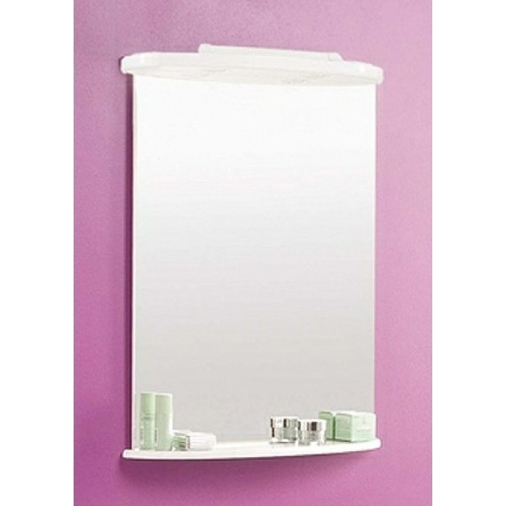 Зеркало с полкой Акватон Минима 65 см 1A000502MN010 - фото 4