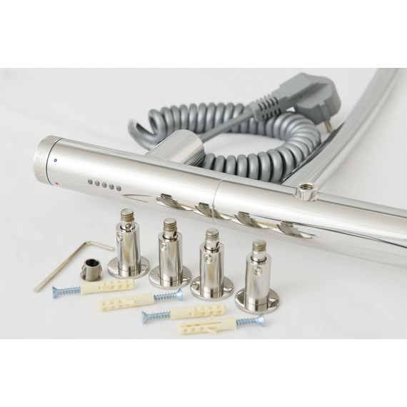 Полотенцесушитель электрический Сунержа Галант 3.0 П5 600x600 мм 00-5801-6060 R - фото 6