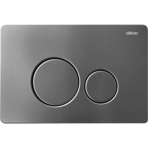 Кнопка смыва Abber AC0121NG, никель - фото 