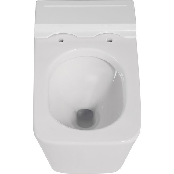 Унитаз подвесной безободковый импульсный Abber Rechteck AC1202P с крышкой микролифт - фото 8