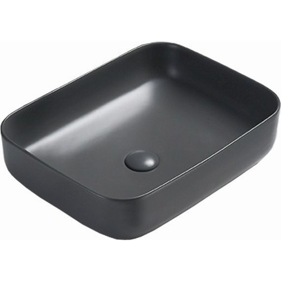 Раковина-чаша Azario 50 см AZ-78109MDH, тёмно-серый матовый - фото 
