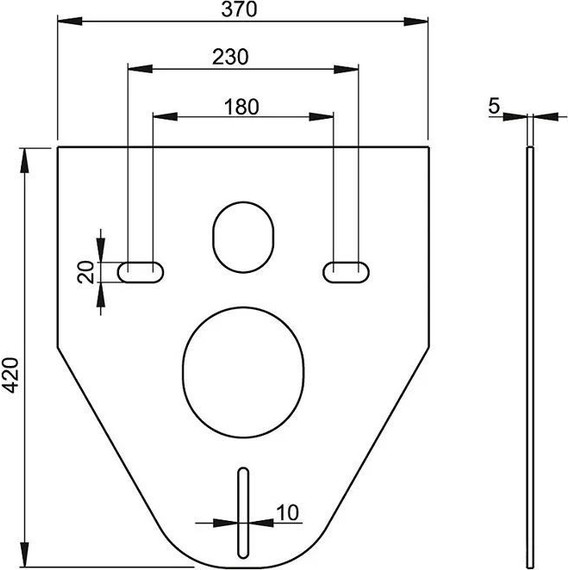 Инсталляция Alcaplast AM101/1120-4:1 RU с подвесным безободковым унитазом Azario Grado AZ-0046-N - фото 19