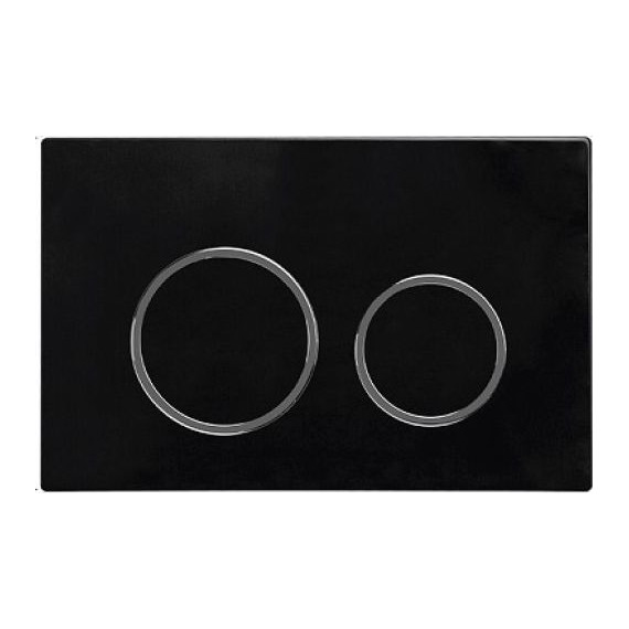 Кнопка смыва Sintesi SIN-FB-ARB-506, черный - фото 