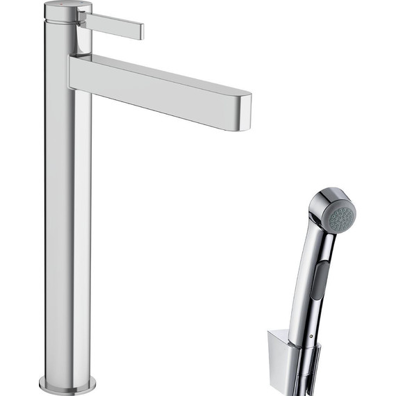 Смеситель для раковины высокий с лейкой для биде Hansgrohe Finoris 76220000 - фото 