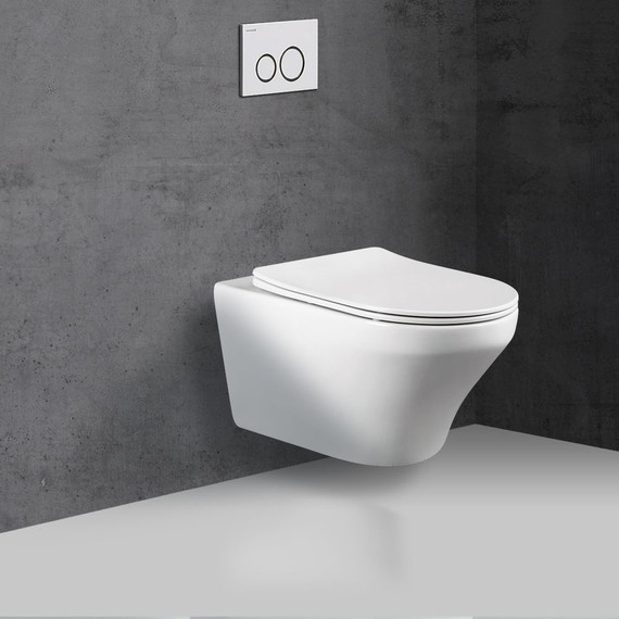 Унитаз подвесной безободковый Vincea Edge-M VT1-37 с крышкой микролифт - фото 2