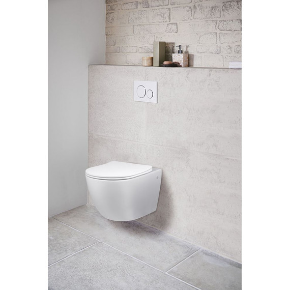 Унитаз подвесной безободковый Vincea Globo VT1-14 с крышкой микролифт - фото 2