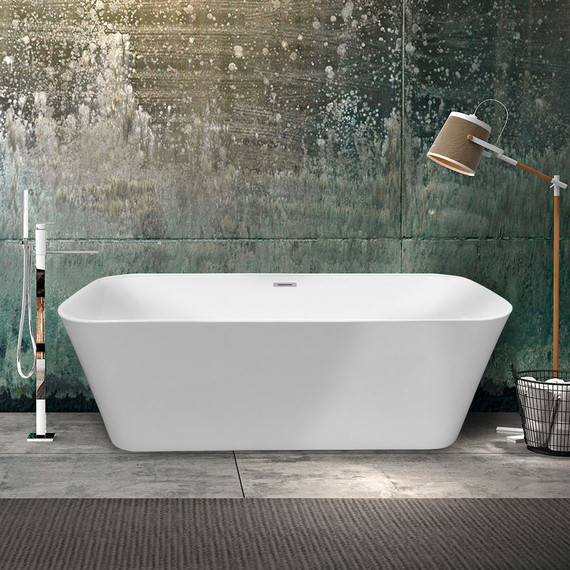 Ванна отдельностоящая Vincea 170x80 см VBT-401-1700MW, белый матовый - фото 2