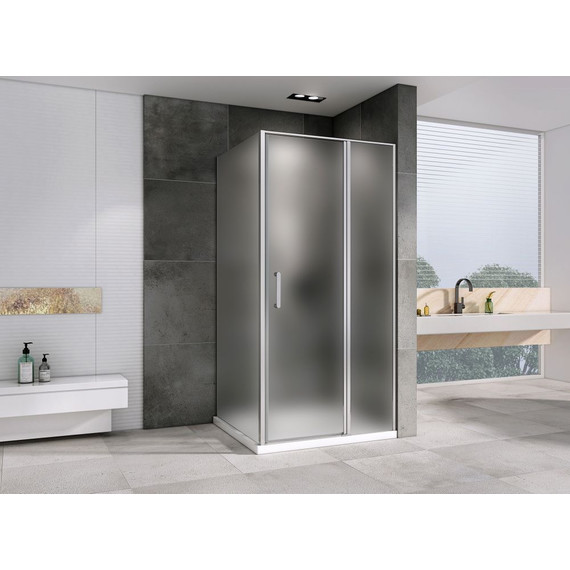 Душевое ограждение Abber Sonnenstrand 120x85 см AG04120MS-S85M, хром/матовое - фото 2