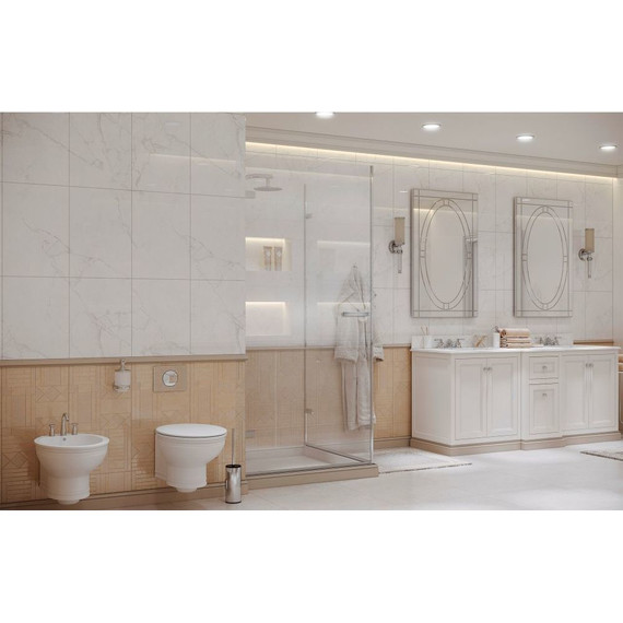 Душевое ограждение Ambassador Abner 100x100 см 10011106 (стекло 8 мм) хром/прозрачное - фото 4