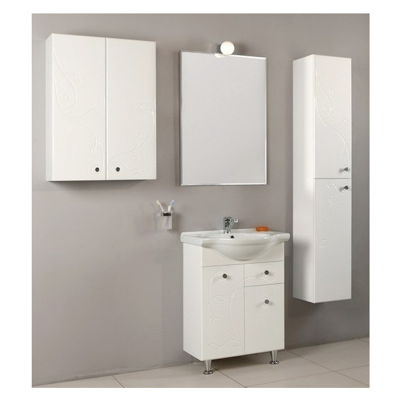 Шкаф 2-Створчатый Акватон ЛИАНА 60 см 1A153003LL010 - фото 3