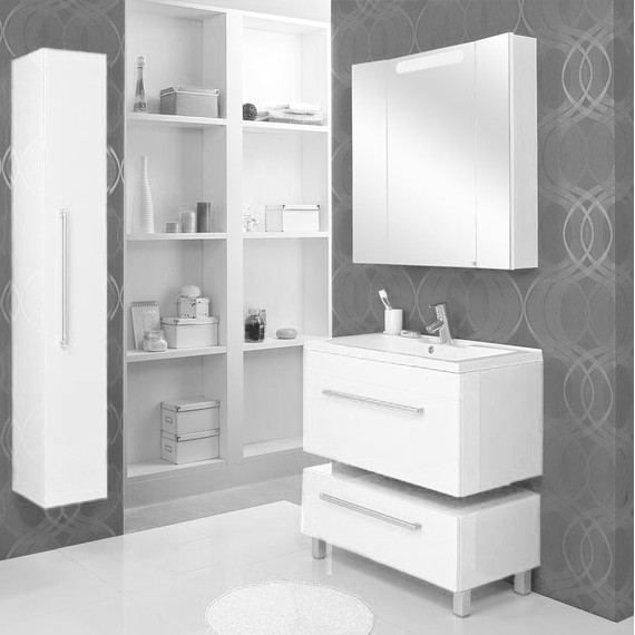 Комод с ящиком Акватон Мадрид 80 см 1A131903MA010 - фото 3