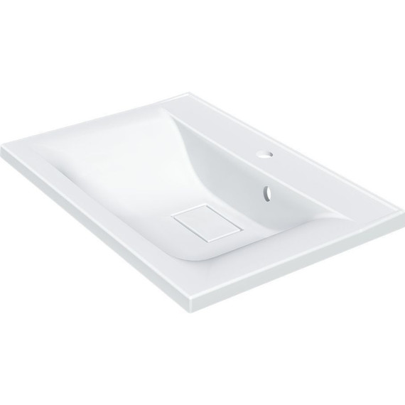 Тумба подвесная с раковиной Vincea Mia 65 см VMC-2MA650RW, тёмное дерево - фото 7