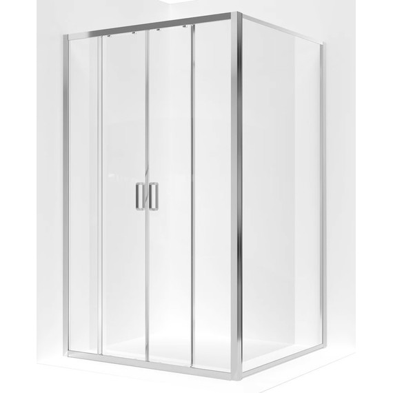 Душевое ограждение Ambassador Forsa 170x80 см 17021112AX-80AX, хром/прозрачное - фото 