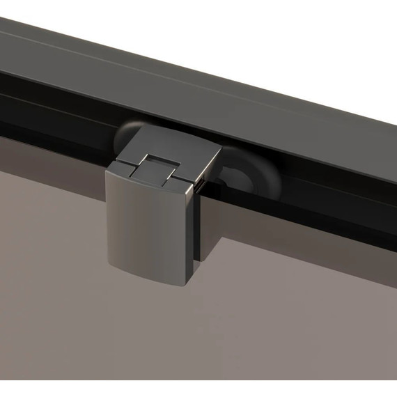 Душевое ограждение Ambassador Forsa 150x90 см 17021221AB-90AB, чёрный/прозрачное - фото 5