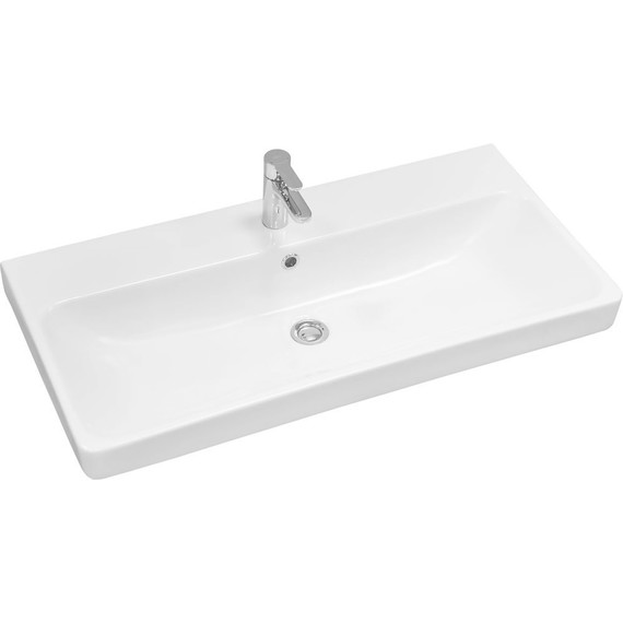 Тумба подвесная с раковиной Акватон Сканди 90 см 1A251901SD010 - фото 2