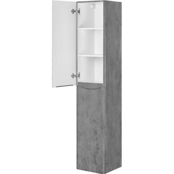 Пенал подвесной Vincea Paola 35 см VSC-2P170BT-L, бетон - фото 3