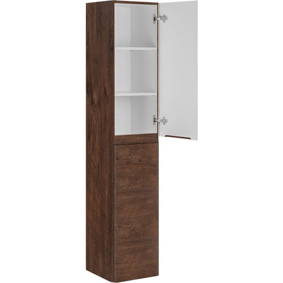 Пенал подвесной Vincea Vico 35 см VSC-2V170RW, тёмное дерево - фото 3