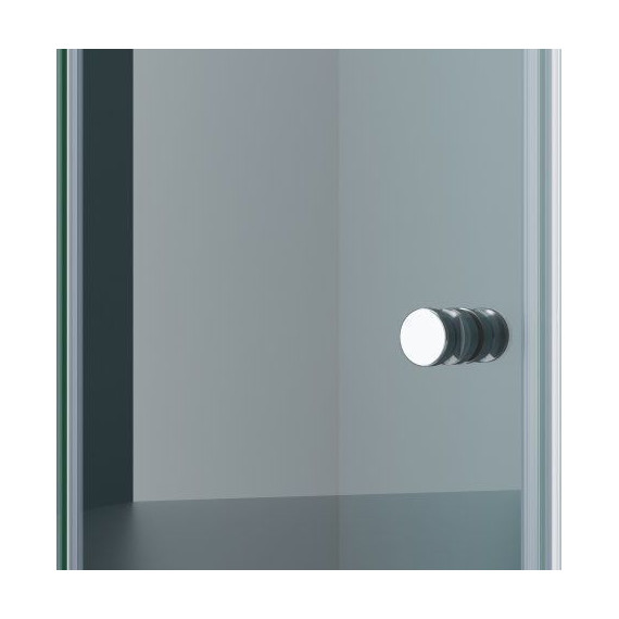 Душевая дверь BelBagno 90 см ALBANO-BS-12-90-C-Cr, хром/прозрачное - фото 8