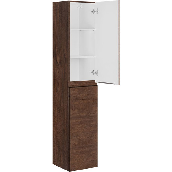 Пенал подвесной Vincea Norma/Fine 35 см VSC-2NF170RW, тёмное дерево - фото 3