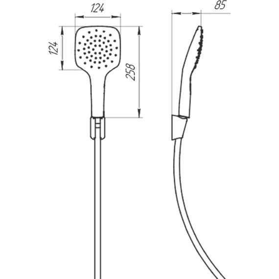 Набор смесителей 3 в 1 для ванны с коротким изливом Paini Laguna LACRSET3 - фото 9
