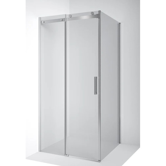 Душевое ограждение Ambassador Benefit 140x120 см 19021103HX-120HX (стекло 8 мм) хром/прозрачное - фото 