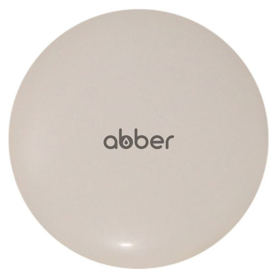 Декоративная крышка на слив для раковины Abber AC0014MBE, бежевый матовый - фото 
