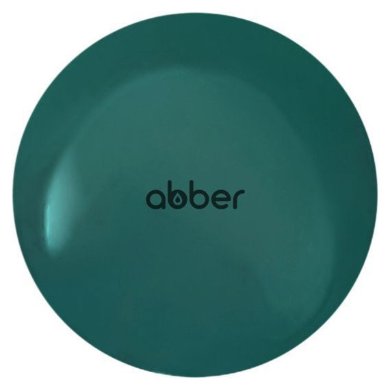 Декоративная крышка на слив для раковины Abber AC0014MBG, тёмно-зелёный - фото 