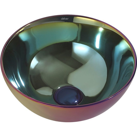 Раковина-чаша Abber Bequem 32 см AC2106Regen, хамелеон - фото 2