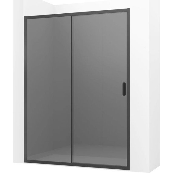 Душевая дверь Ambassador Forsa 150 см 17022221ABB, чёрный/тонированное - фото 